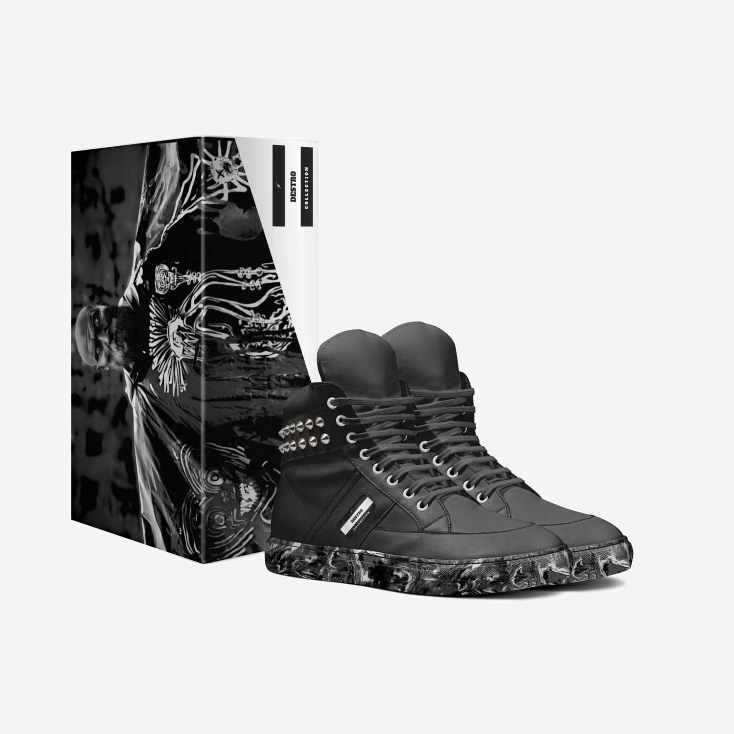 DESTRO custom made in Italy shoes by Redstar Mafia 2 | Box view