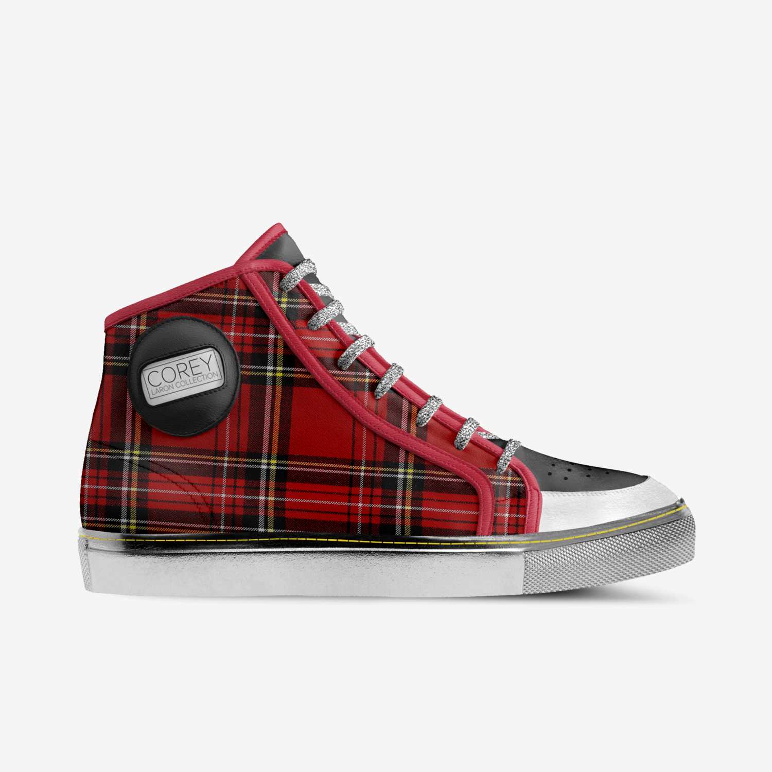 Corey Laron 3 custom made in Italy shoes by Corey Laron Hoskins Jr | Side view