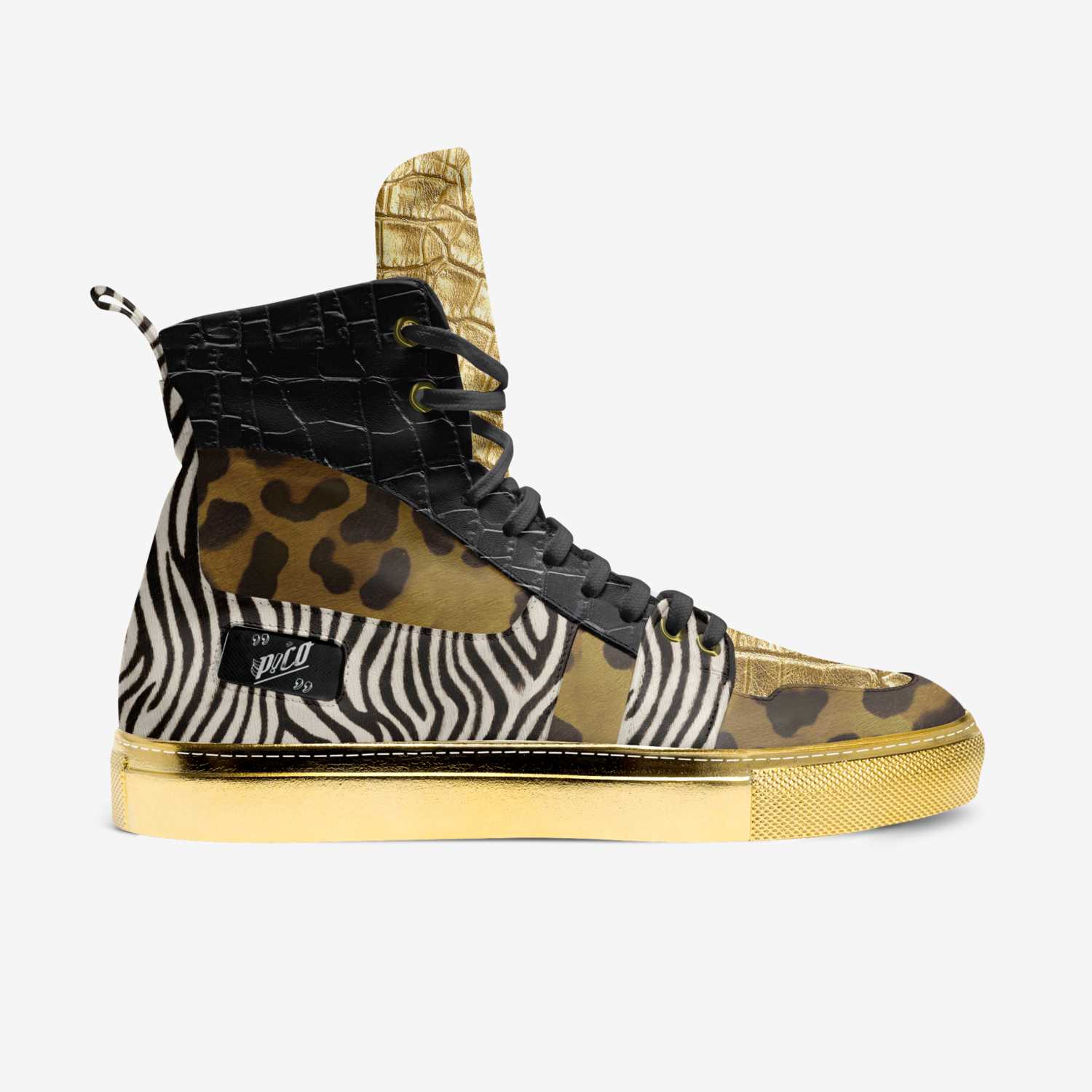 P!CO LOYALTY custom made in Italy shoes by Focus Grigsby | Side view