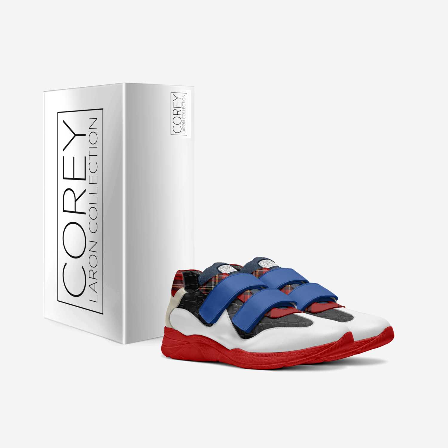 Corey Laron 4 custom made in Italy shoes by Corey Laron Hoskins Jr | Box view