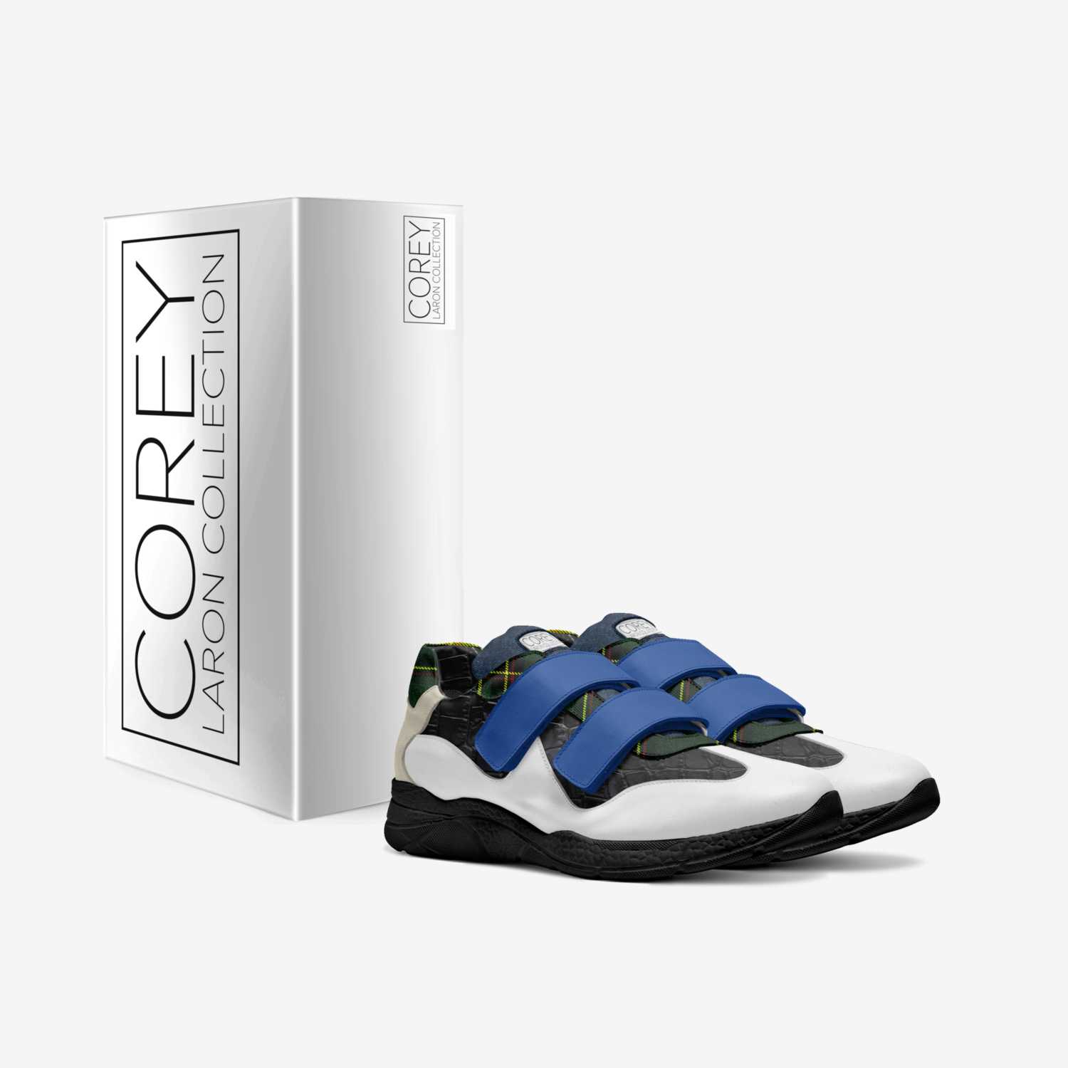 Corey Laron 5 custom made in Italy shoes by Corey Laron Hoskins Jr | Box view