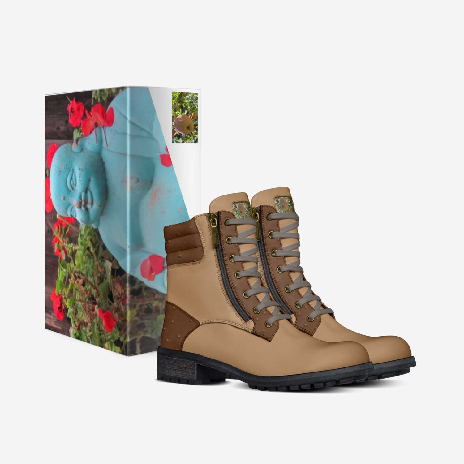 The Avatar custom made in Italy shoes by Kharran Beacham | Box view