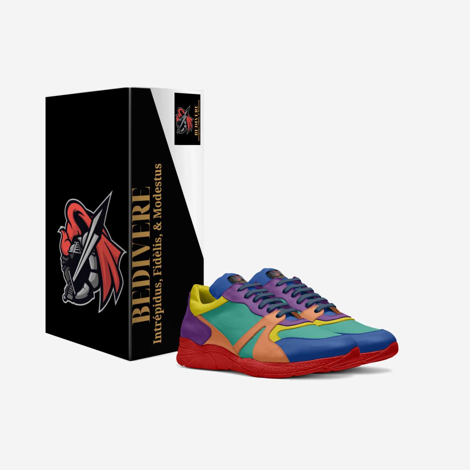Bedivere custom made in Italy shoes by Delano Cour | Box view