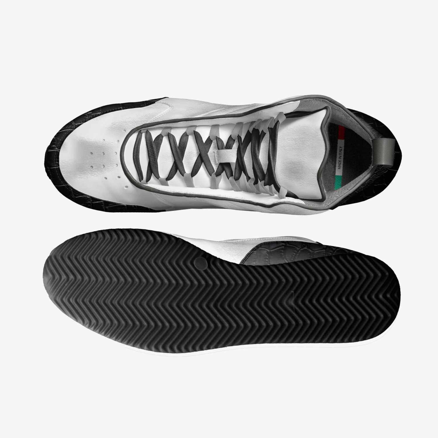 THESPIAN  custom made in Italy shoes by Kazarr Coleman | Top view