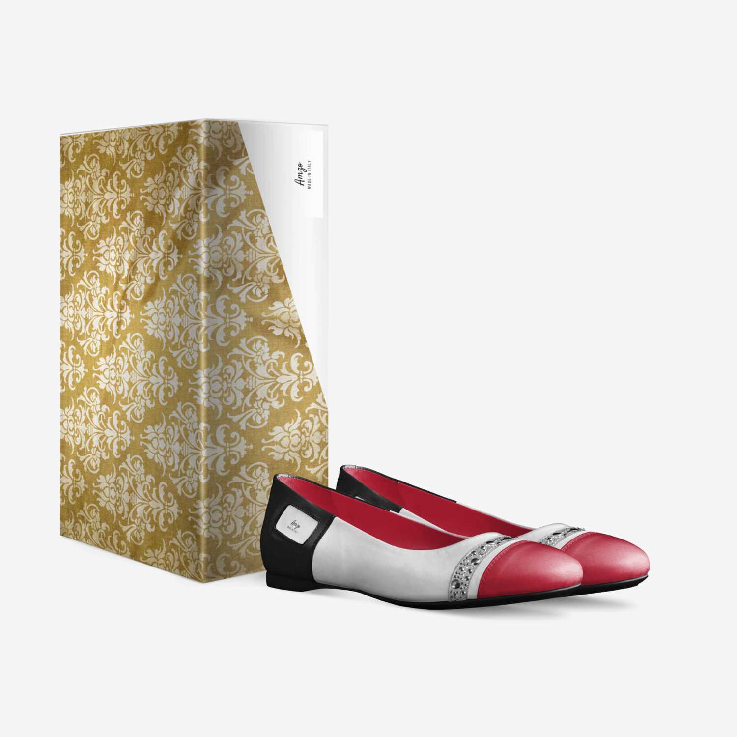 Amzo custom made in Italy shoes by Amy Tsushima | Box view