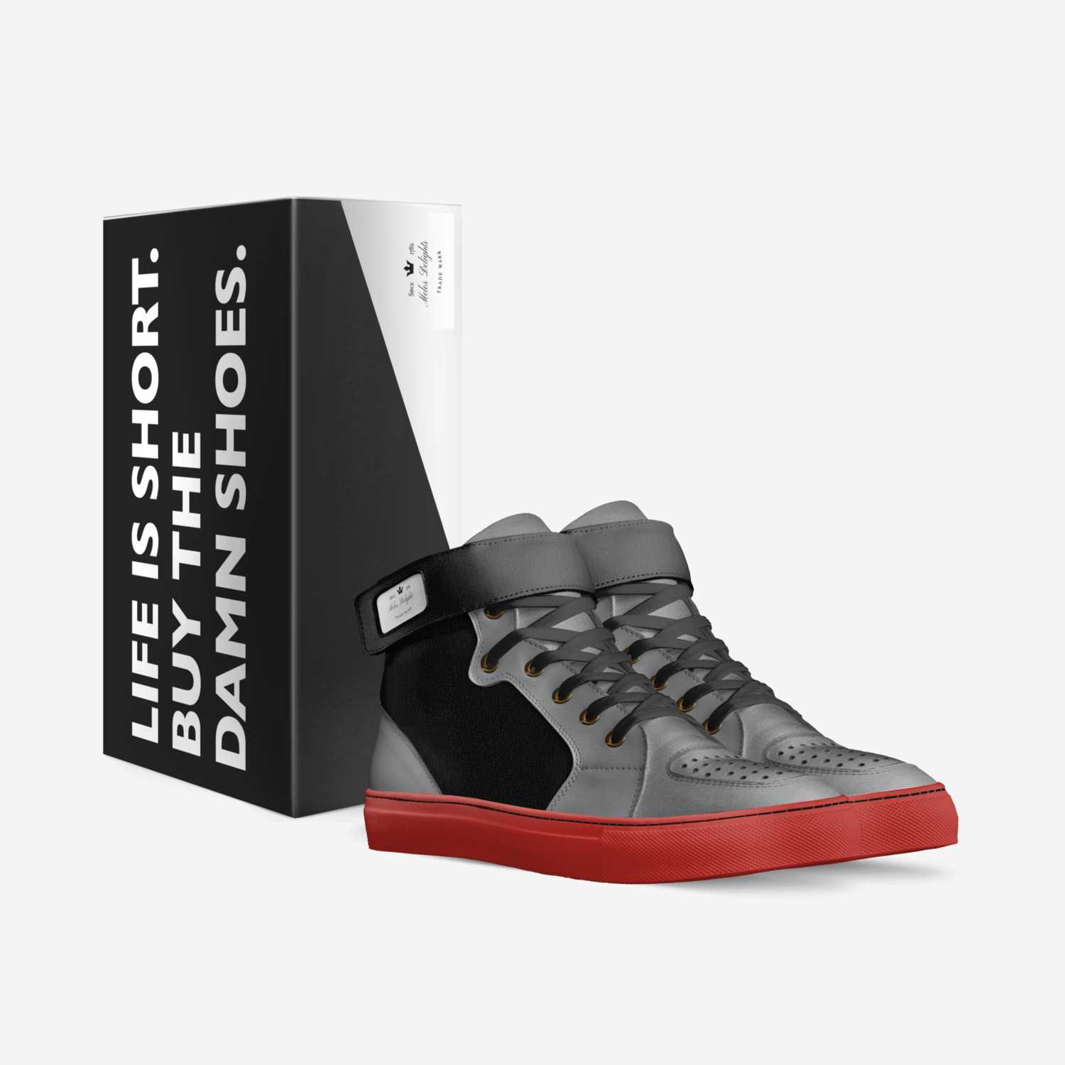 Melos custom made in Italy shoes by Knight Of Cheese | Box view