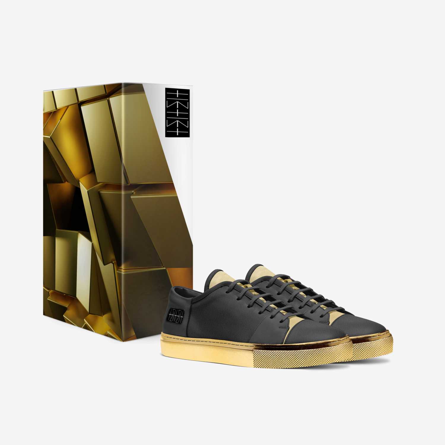 Tzitzit Three custom made in Italy shoes by Ricardo Yoreh Ladino | Box view