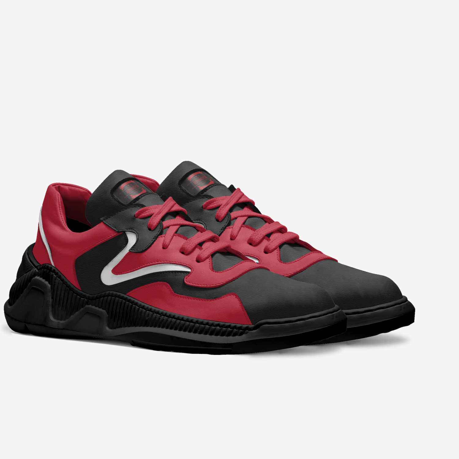 Alphaverse custom made in Italy shoes by Stephen J Patton | Double view