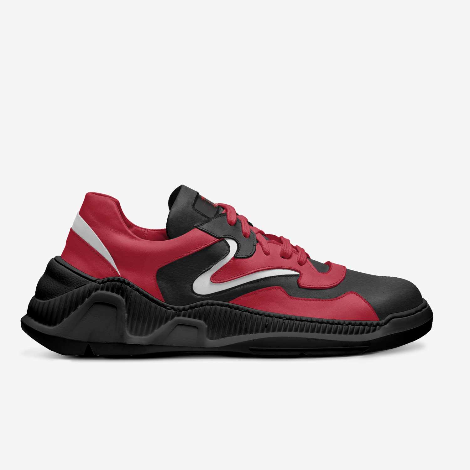 Alphaverse custom made in Italy shoes by Stephen J Patton | Side view