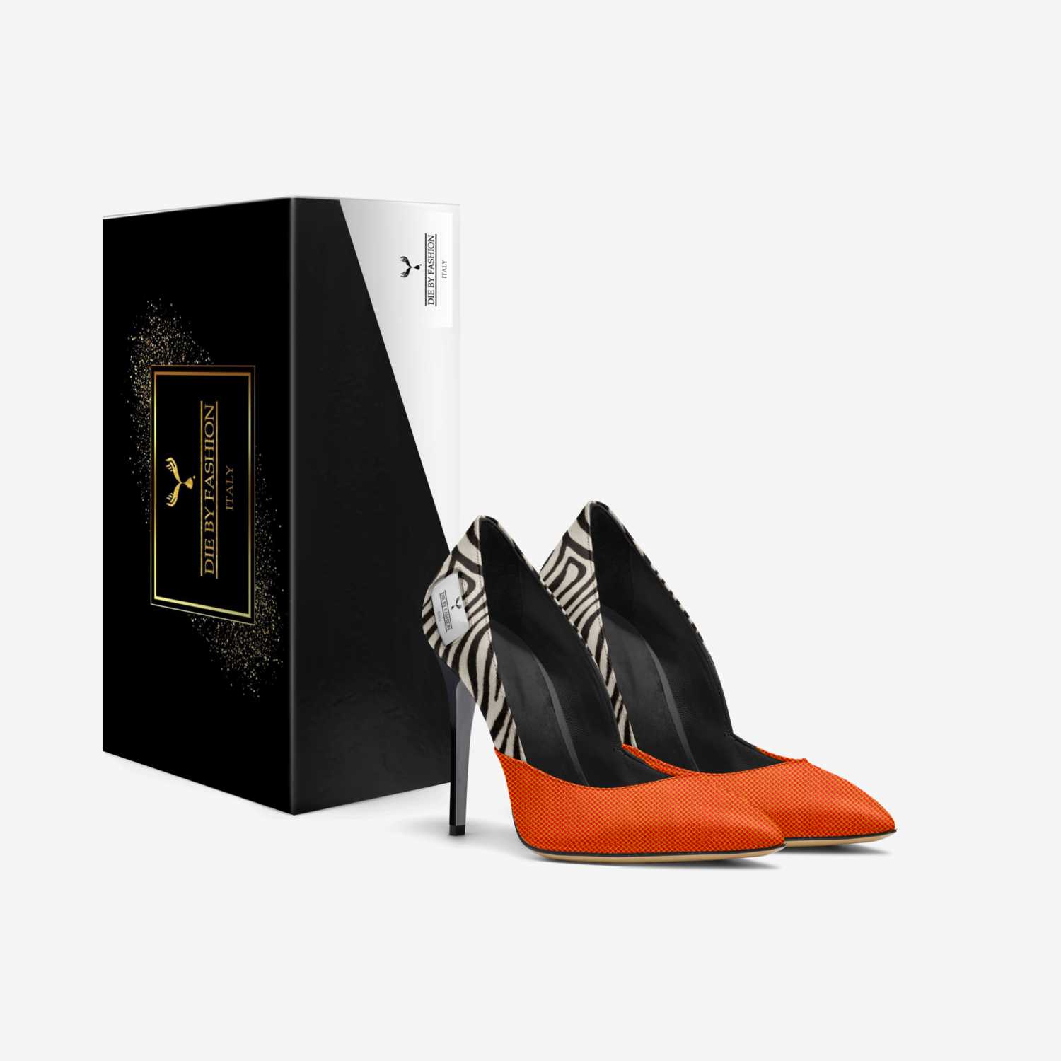 Summerset custom made in Italy shoes by Rasheeda Socolove | Box view