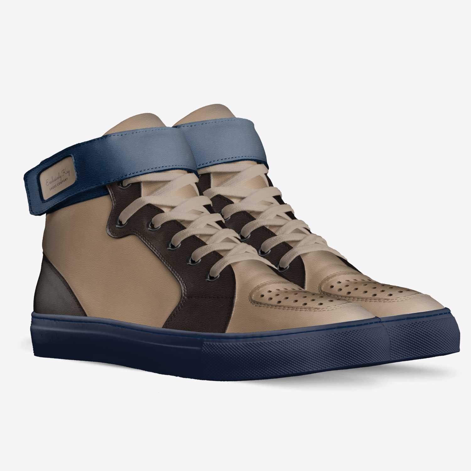 Exclusively Kay custom made in Italy shoes by Kanieth Travis | Double view
