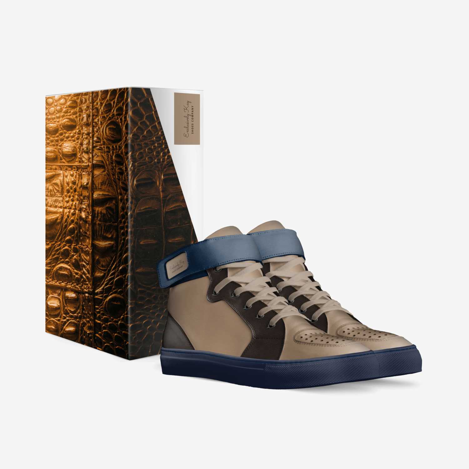 Exclusively Kay custom made in Italy shoes by Kanieth Travis | Box view