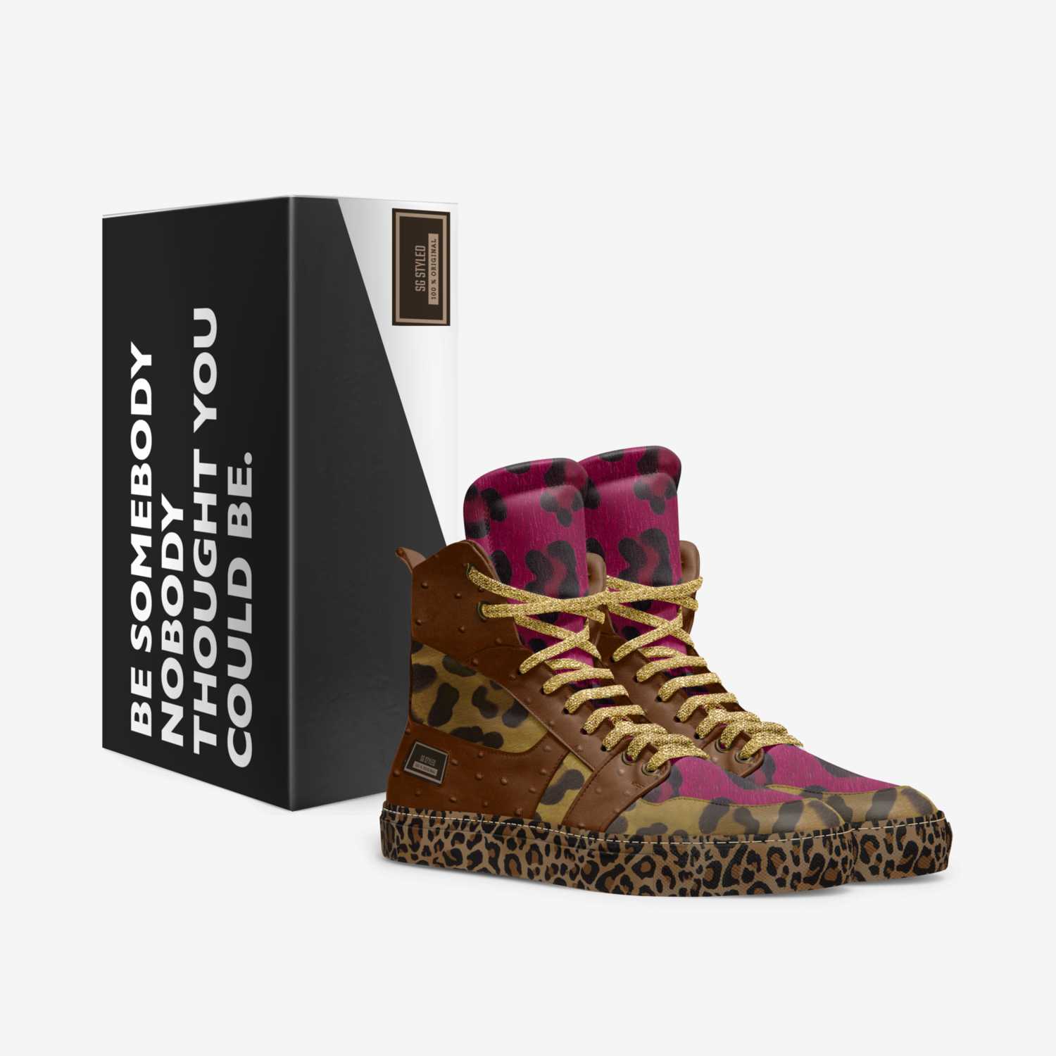 Taz custom made in Italy shoes by Shavon Gray | Box view