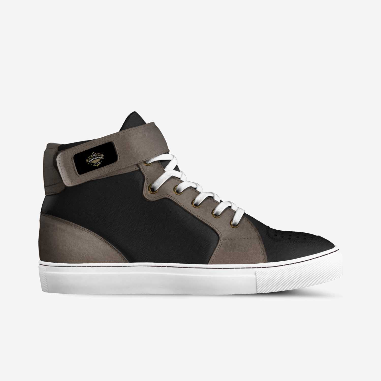 Walk the Walk custom made in Italy shoes by Idris Fetuga | Side view