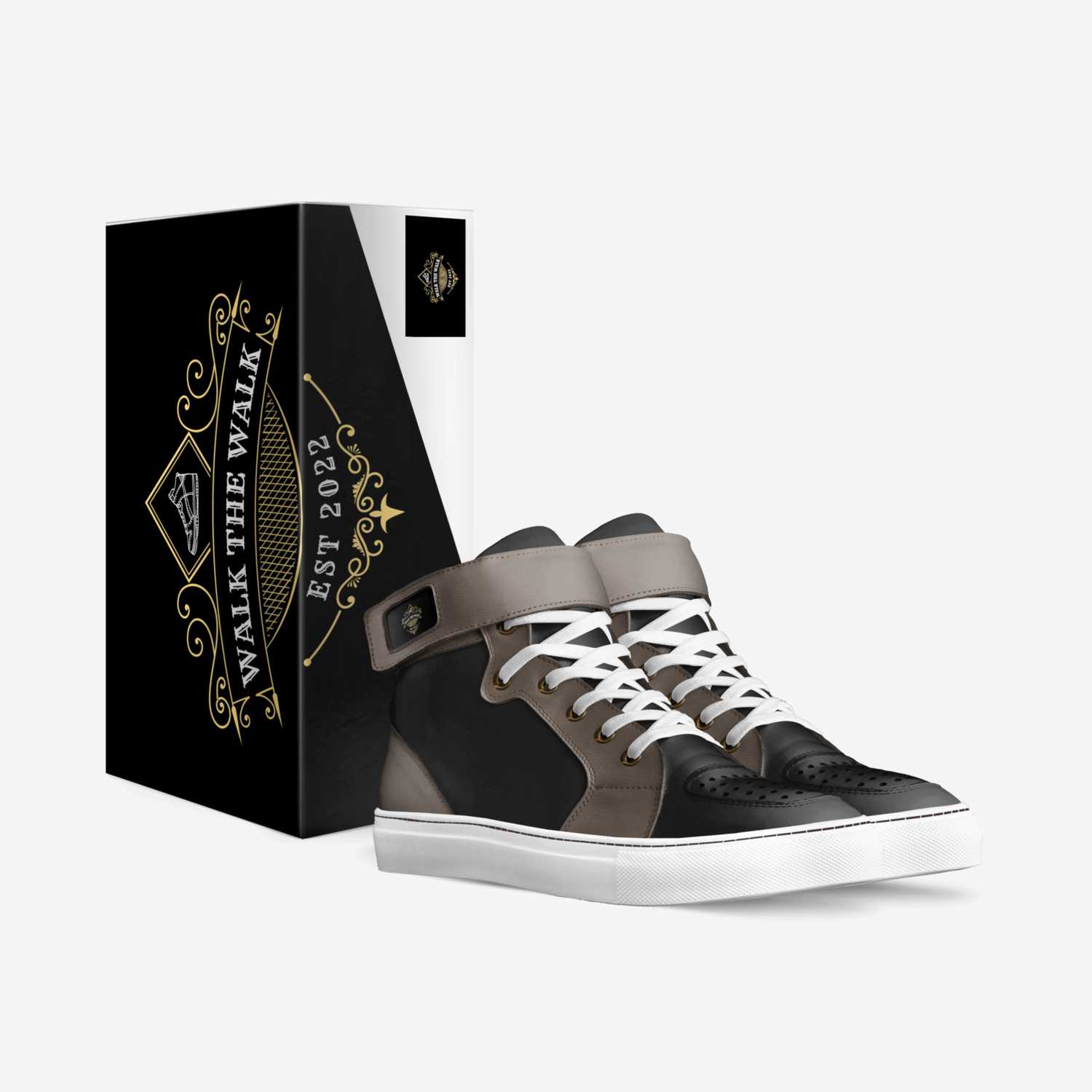Walk the Walk custom made in Italy shoes by Idris Fetuga | Box view