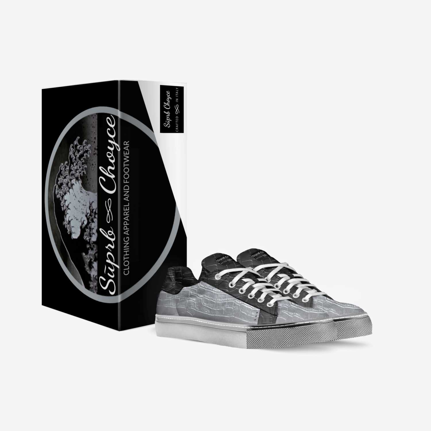 Sūprb Choyce custom made in Italy shoes by Omari Choyce | Box view