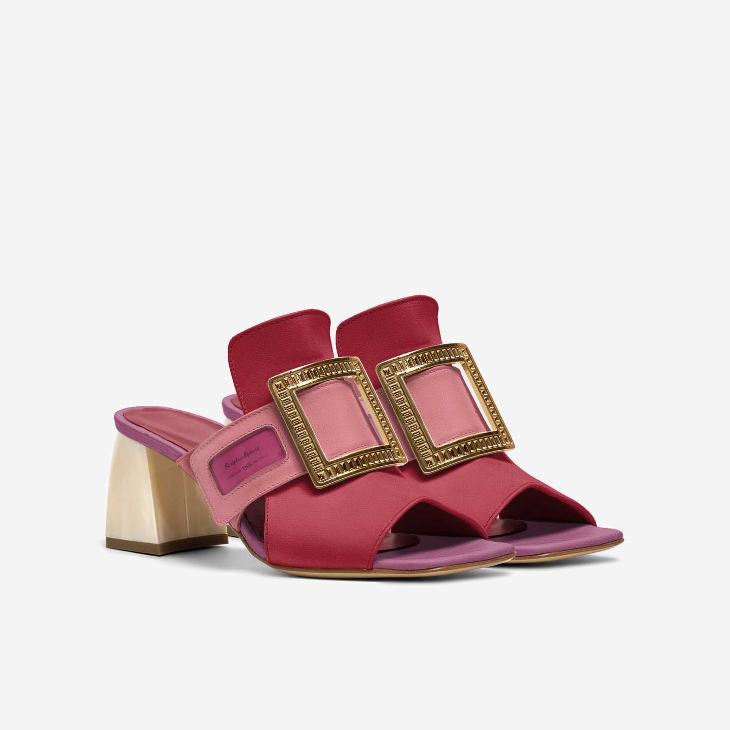 Scriptuallyours  custom made in Italy shoes by Melissa Moses | Double view