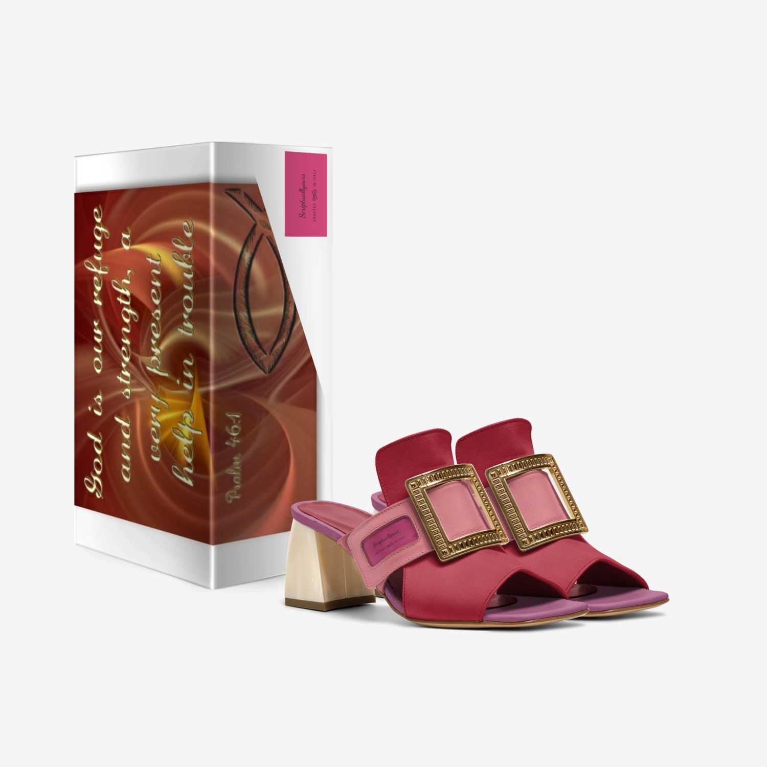 Scriptuallyours  custom made in Italy shoes by Melissa Moses | Box view