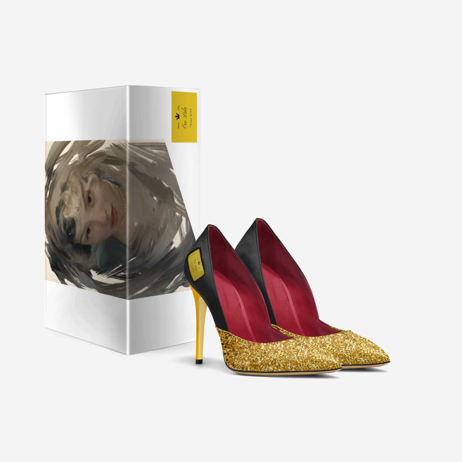 Ooo Lala custom made in Italy shoes by Alisha Cruz | Box view