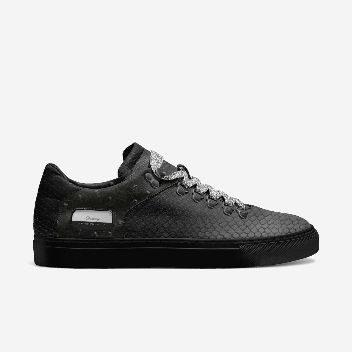 Drewry custom made in Italy shoes by Omar Drewry | Side view