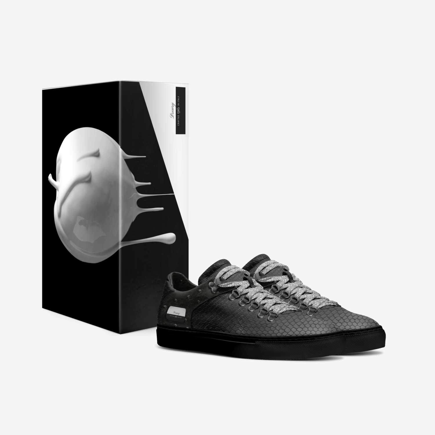 Drewry custom made in Italy shoes by Omar Drewry | Box view