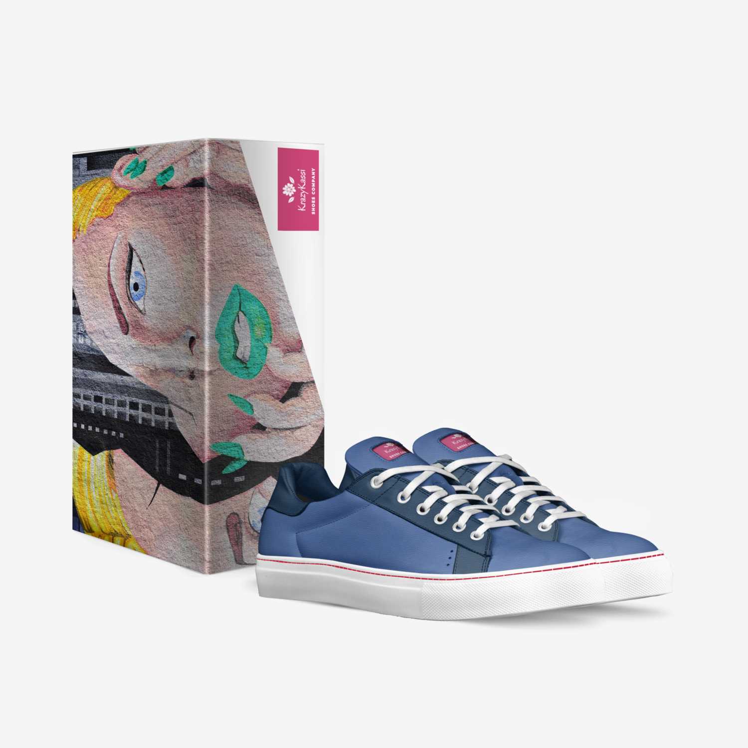 KrazyKassi custom made in Italy shoes by Kassidy Worcester | Box view