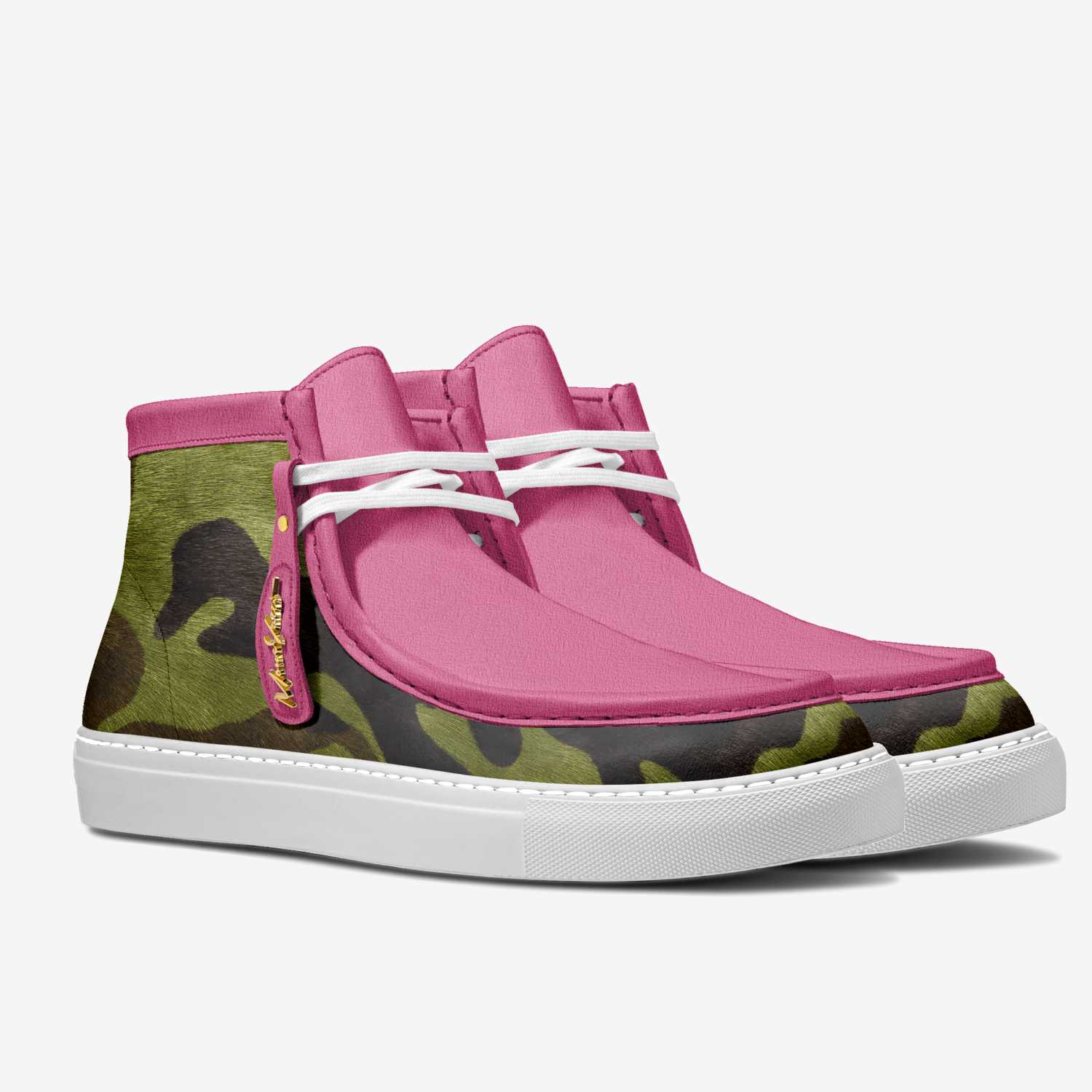 Lux 070 custom made in Italy shoes by Moneyatti Brand | Double view