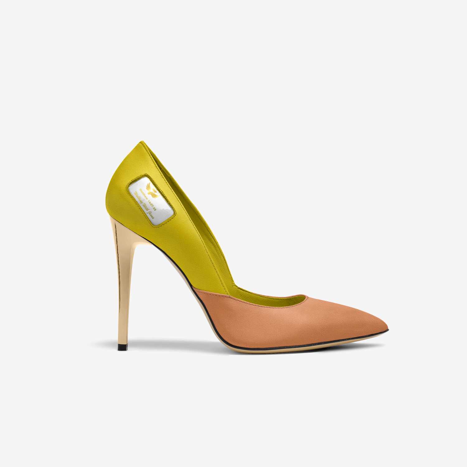 Saving Souls custom made in Italy shoes by Janel Stirling | Side view