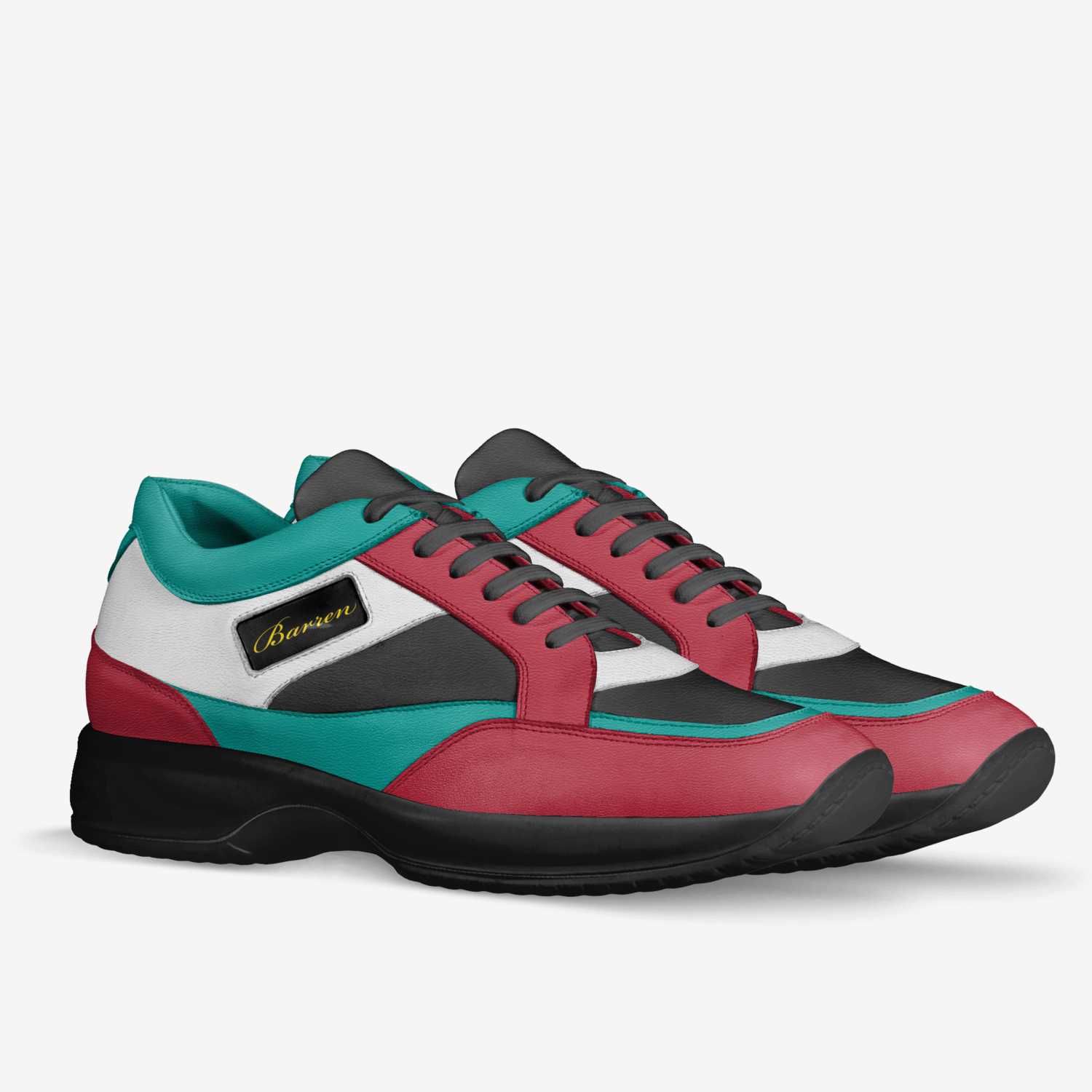 Workforce 1 custom made in Italy shoes by Jamee Barren | Double view