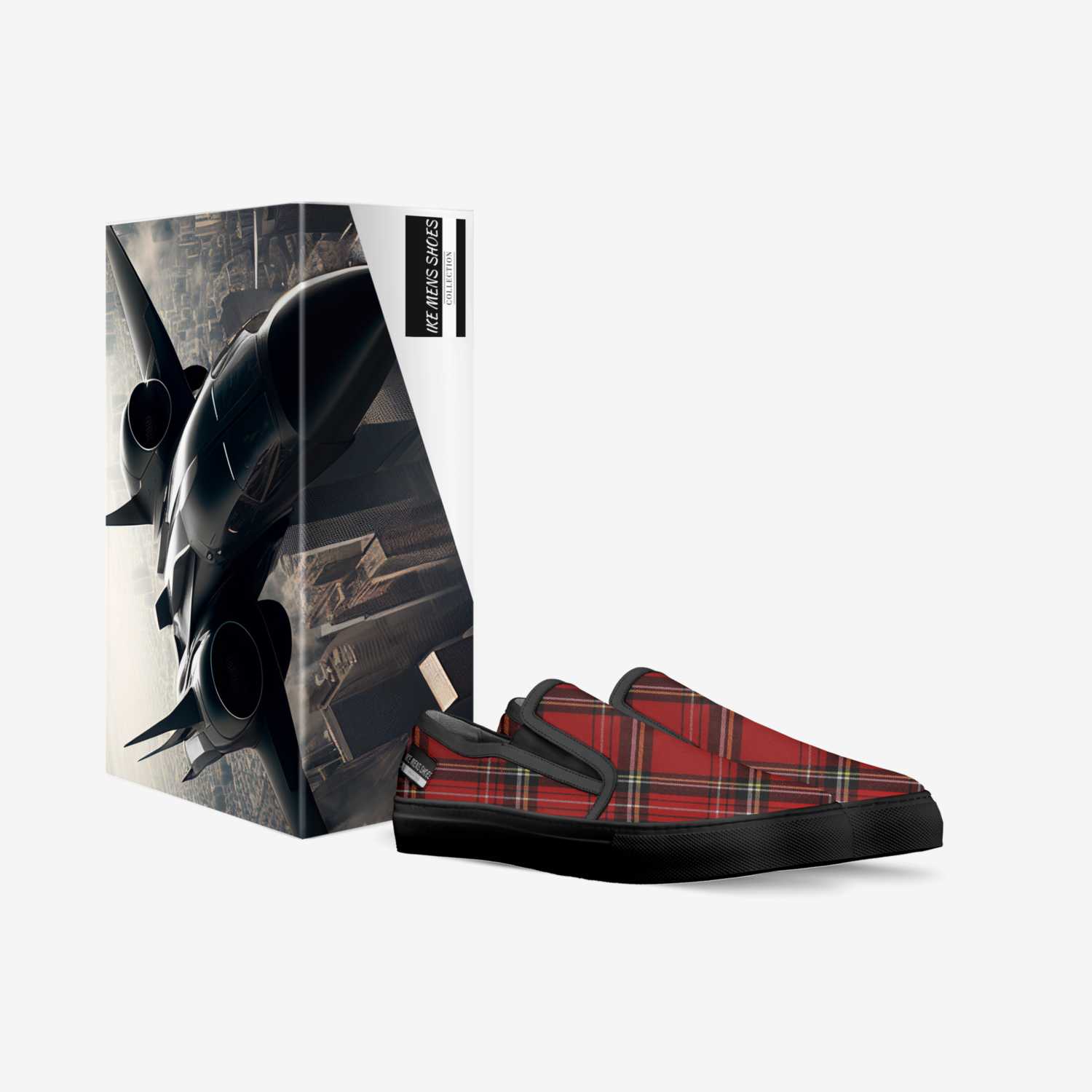 IKE MENS SHOES custom made in Italy shoes by Isaac A Mensah | Box view