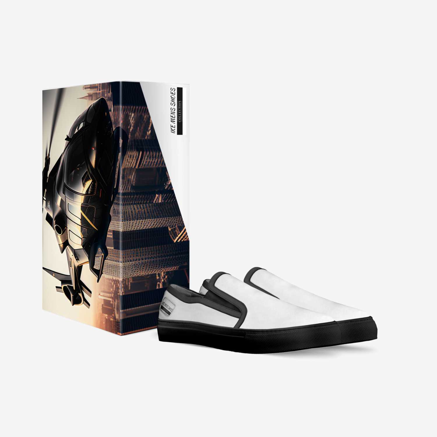 IKE MENS SHOES custom made in Italy shoes by Isaac A Mensah | Box view