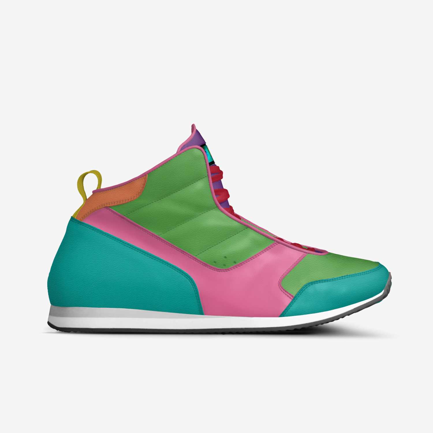 Fruit custom made in Italy shoes by Aye Lavender | Side view