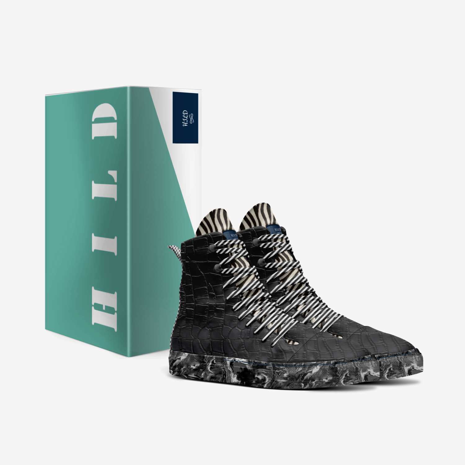 HILD custom made in Italy shoes by Abraham Joshua | Box view
