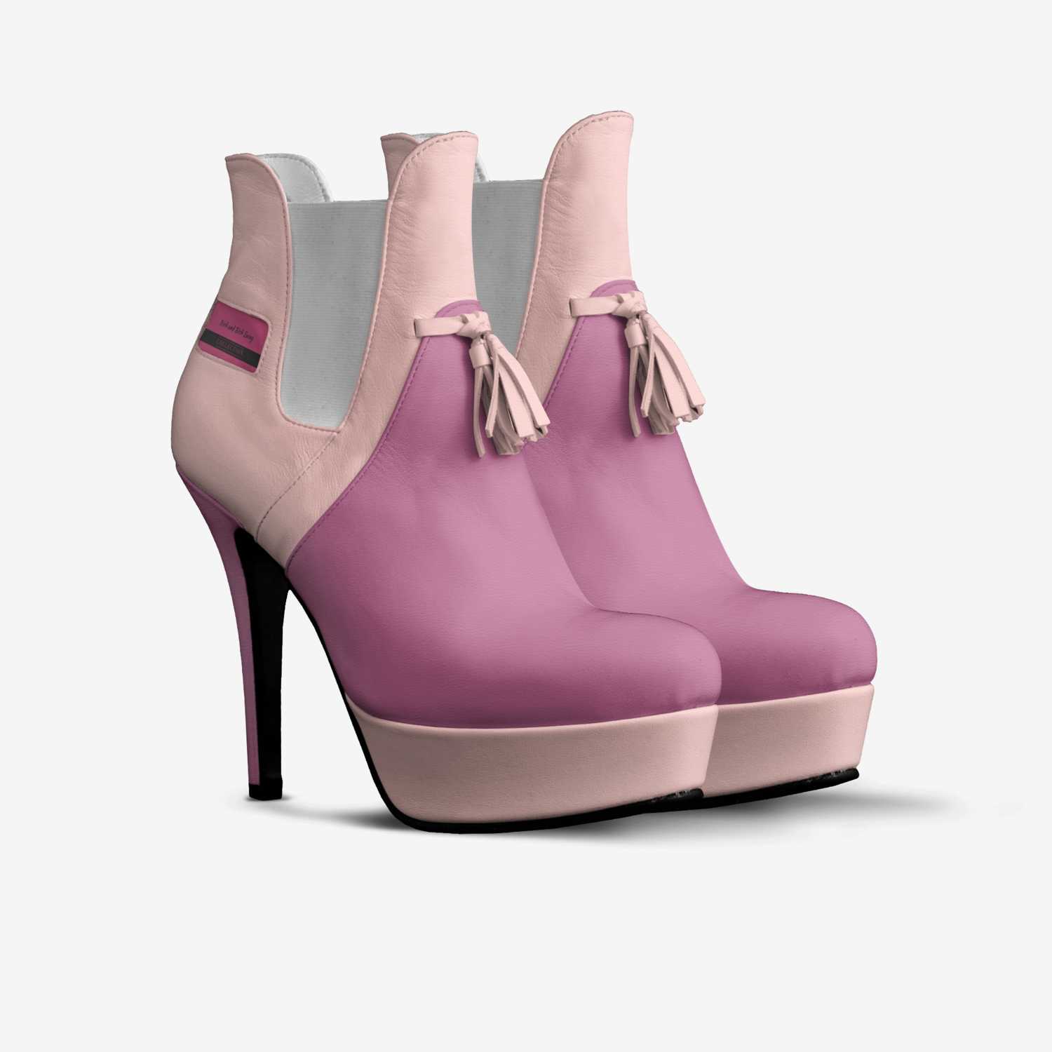 Rich and Rich Swag custom made in Italy shoes by Desiree Sims | Double view