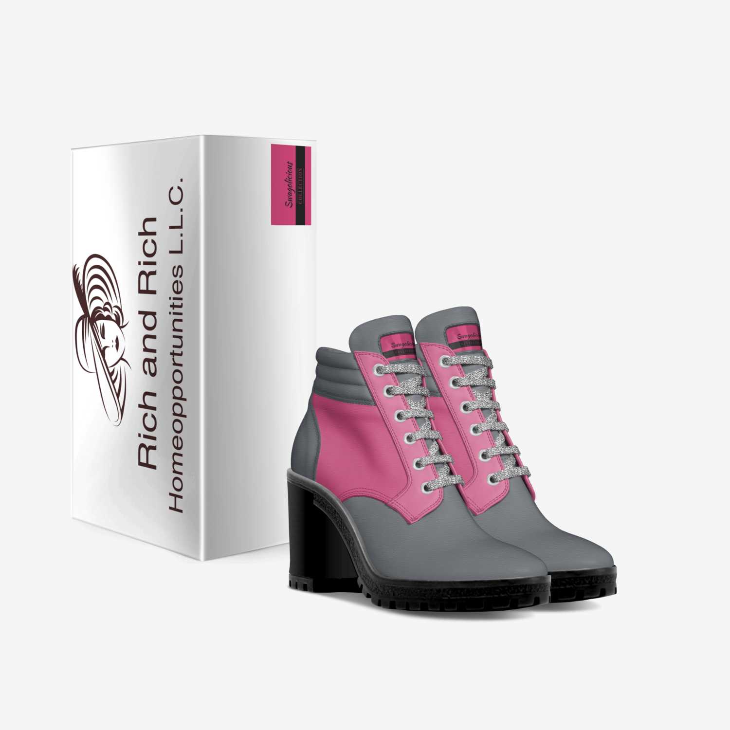Swagolicious custom made in Italy shoes by Desiree Sims | Box view