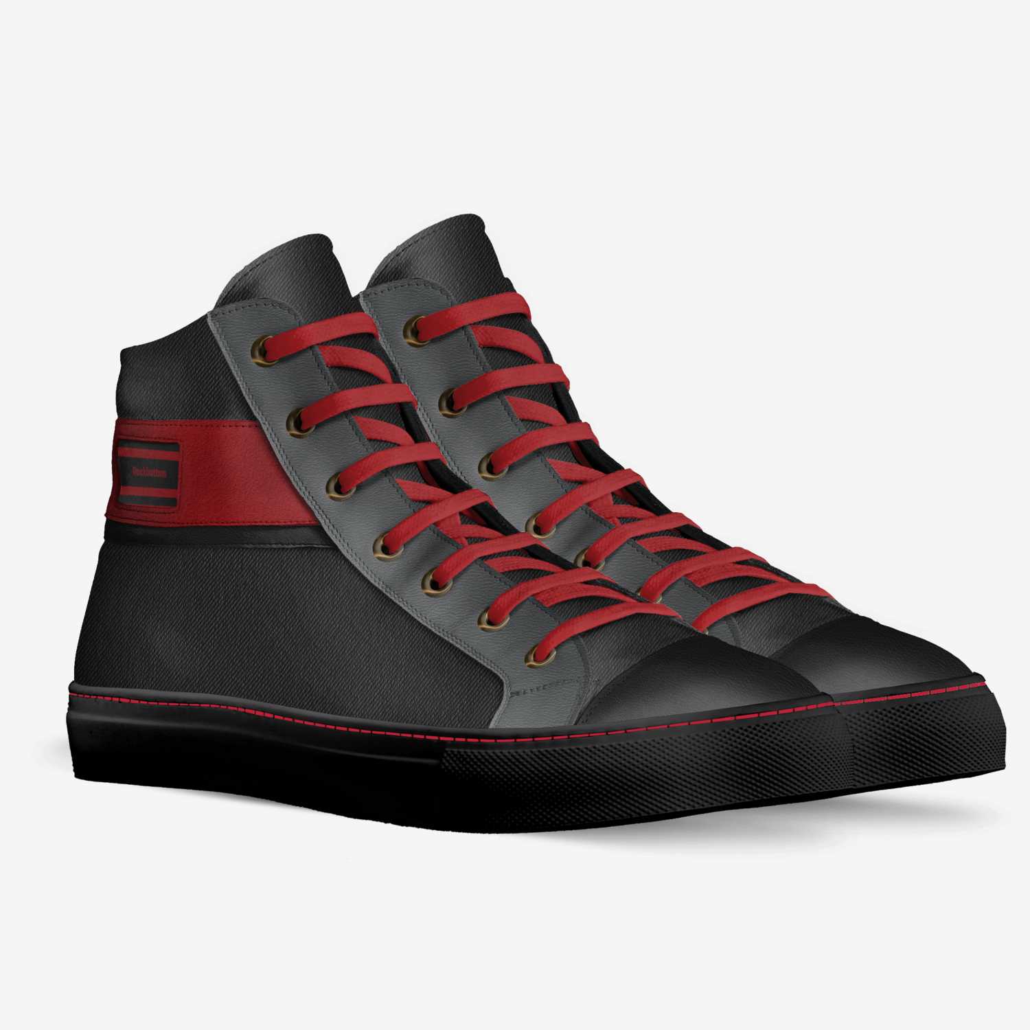 Rockbottom custom made in Italy shoes by Danny James | Double view