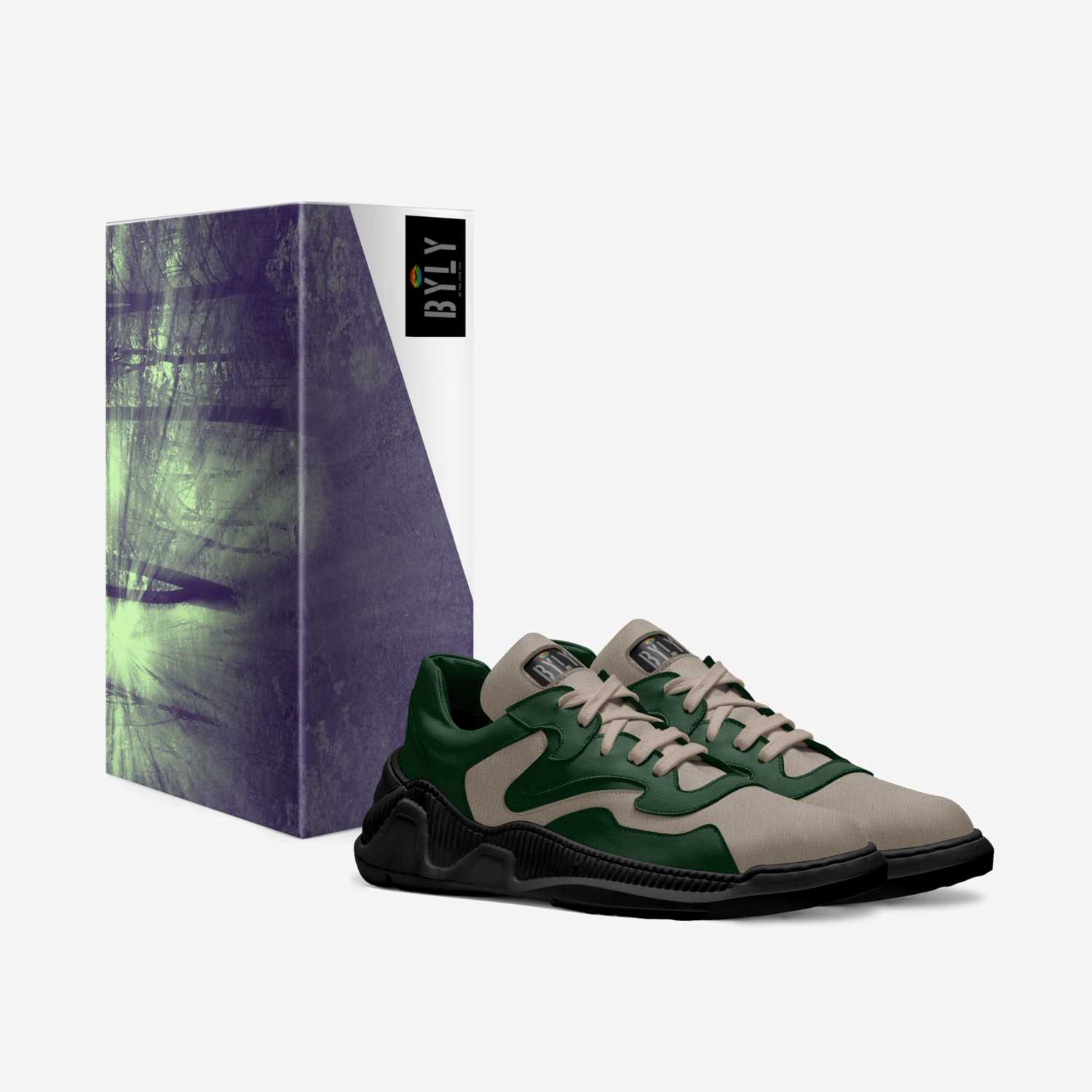 Idagba custom made in Italy shoes by Dulani Moore | Box view