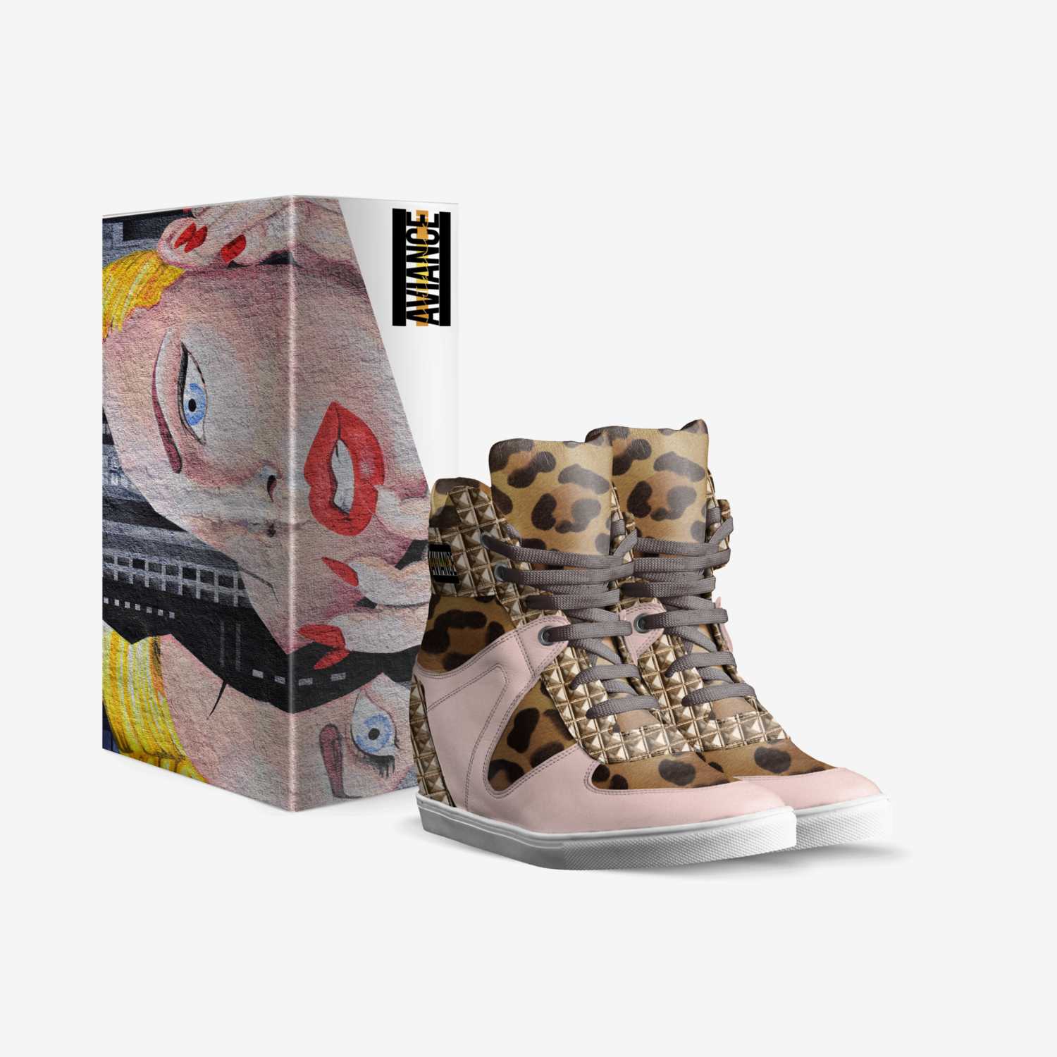 Aviance Chaos custom made in Italy shoes by Evangeline Burgos | Box view