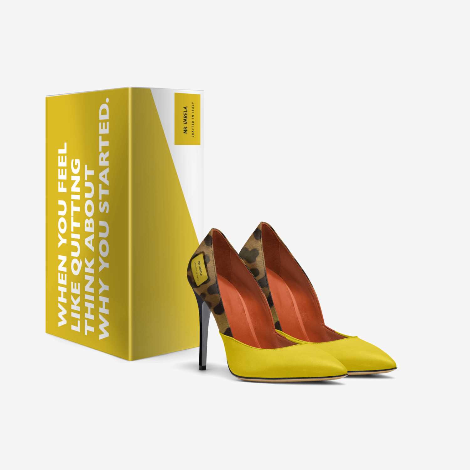 MR. VARELA  custom made in Italy shoes by Silvino Varela | Box view