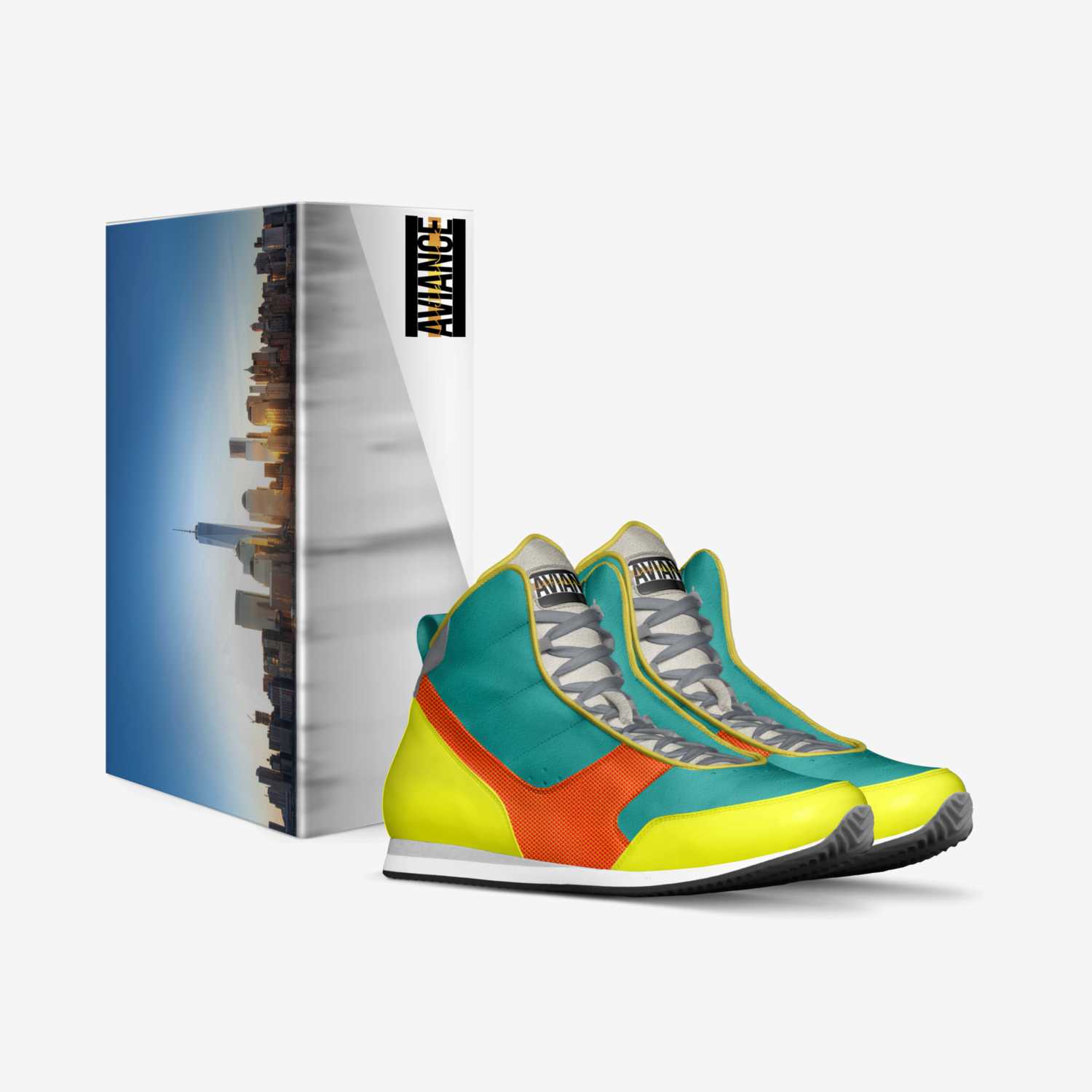 Aviance Feint custom made in Italy shoes by Evangeline Burgos | Box view