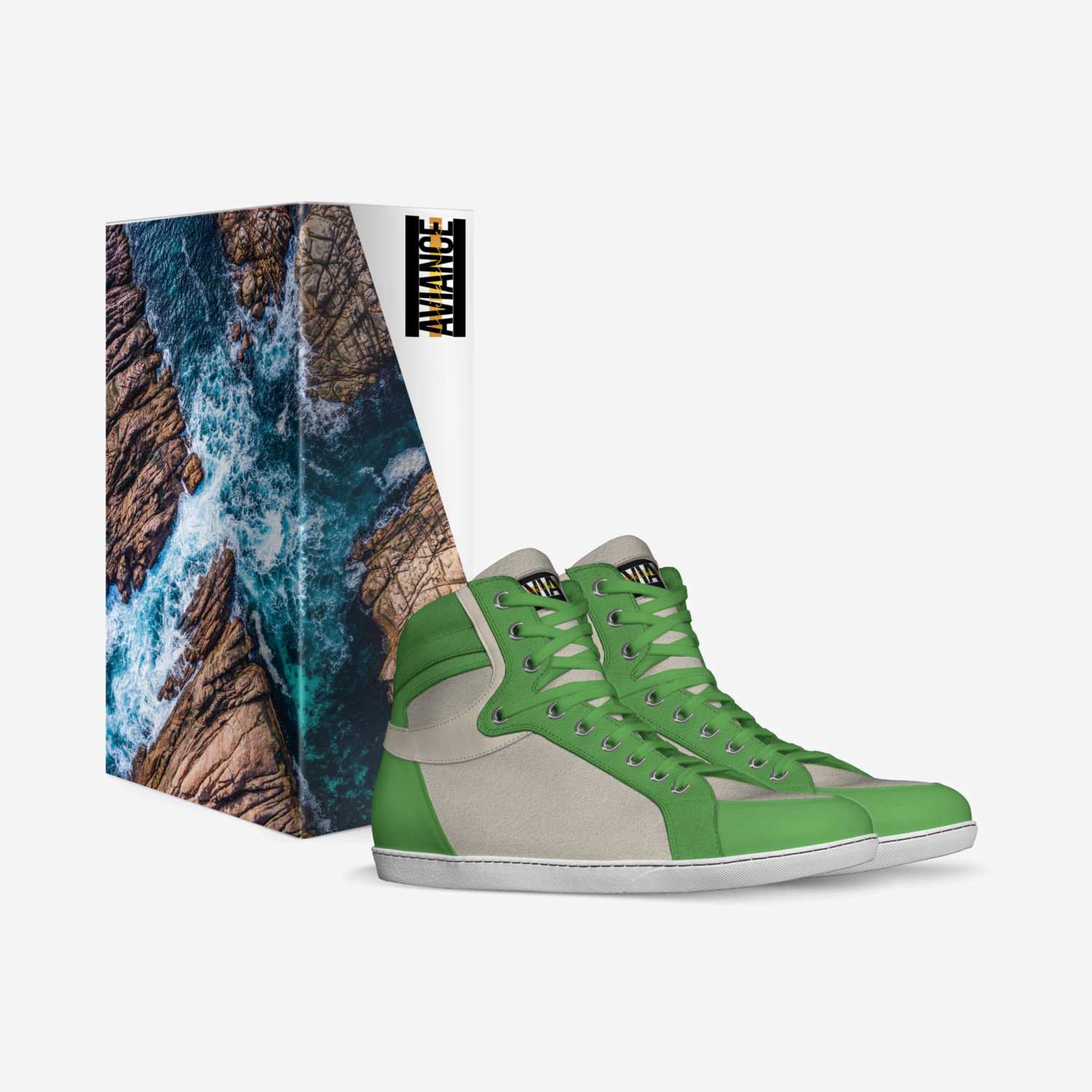 Aviance Ichnites custom made in Italy shoes by Evangeline Burgos | Box view