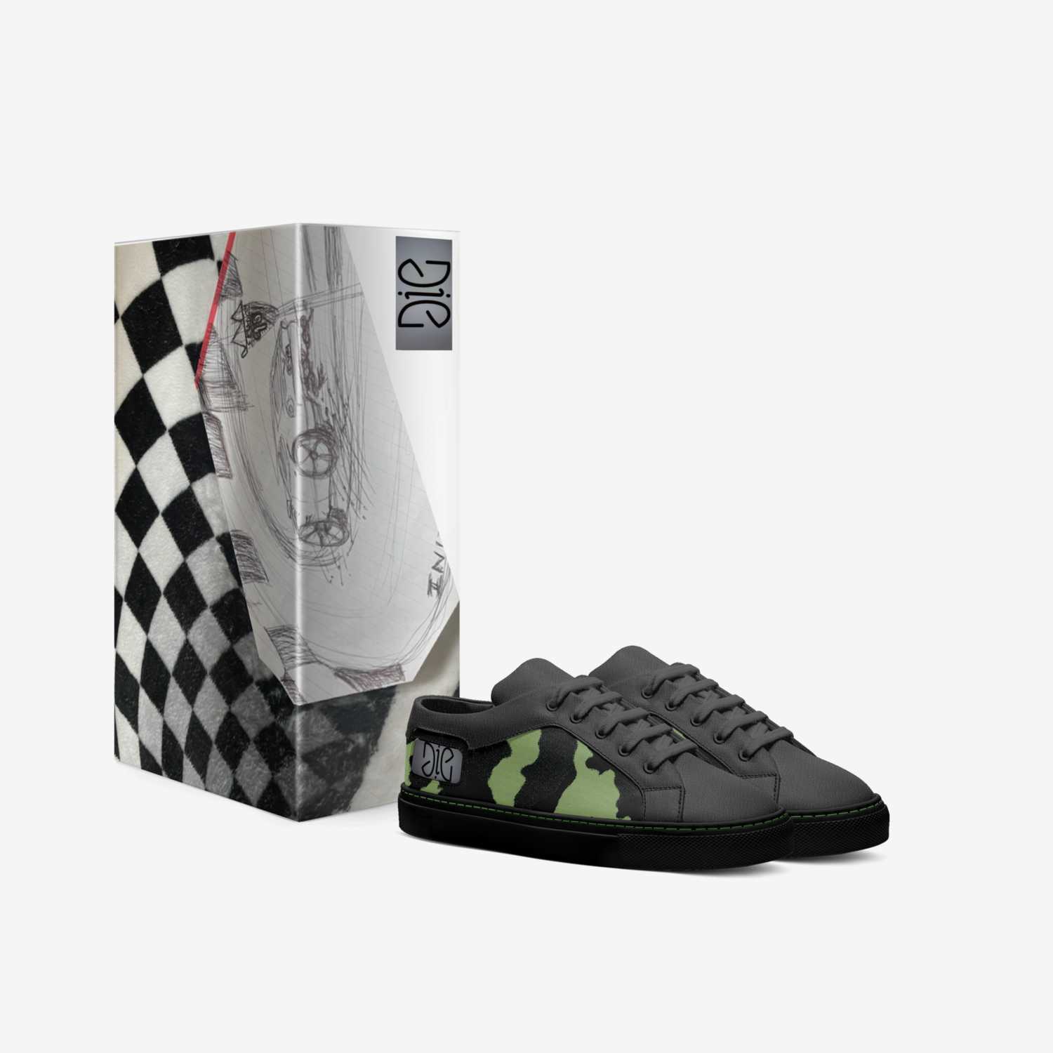 DIE KRU custom made in Italy shoes by Dumas Ortiz | Box view