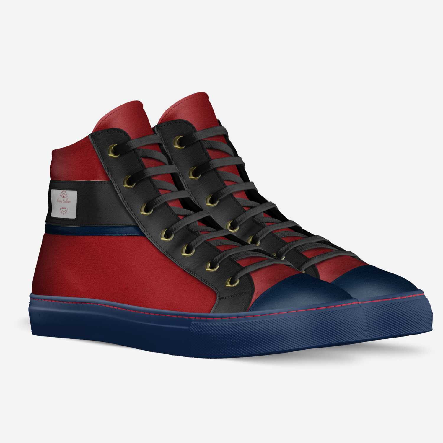 Cosmic shoes custom made in Italy shoes by Evan Cusson Sneakerhead38 | Double view