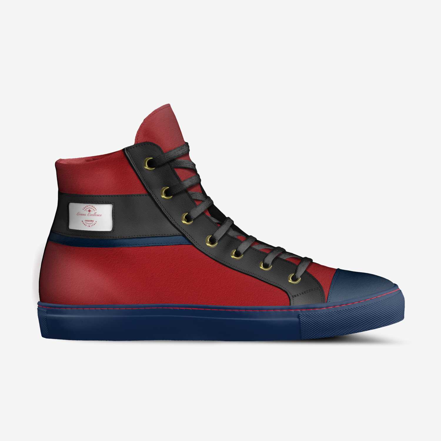 Cosmic shoes custom made in Italy shoes by Evan Cusson Sneakerhead38 | Side view