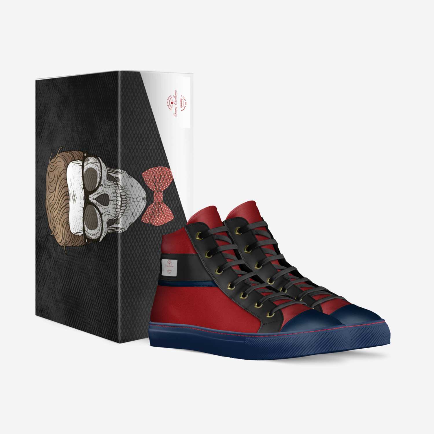 Cosmic shoes custom made in Italy shoes by Evan Cusson Sneakerhead38 | Box view
