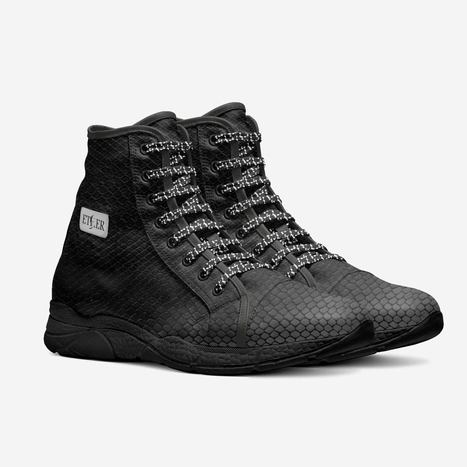 ETEHER custom made in Italy shoes by Markevious D Cole | Double view