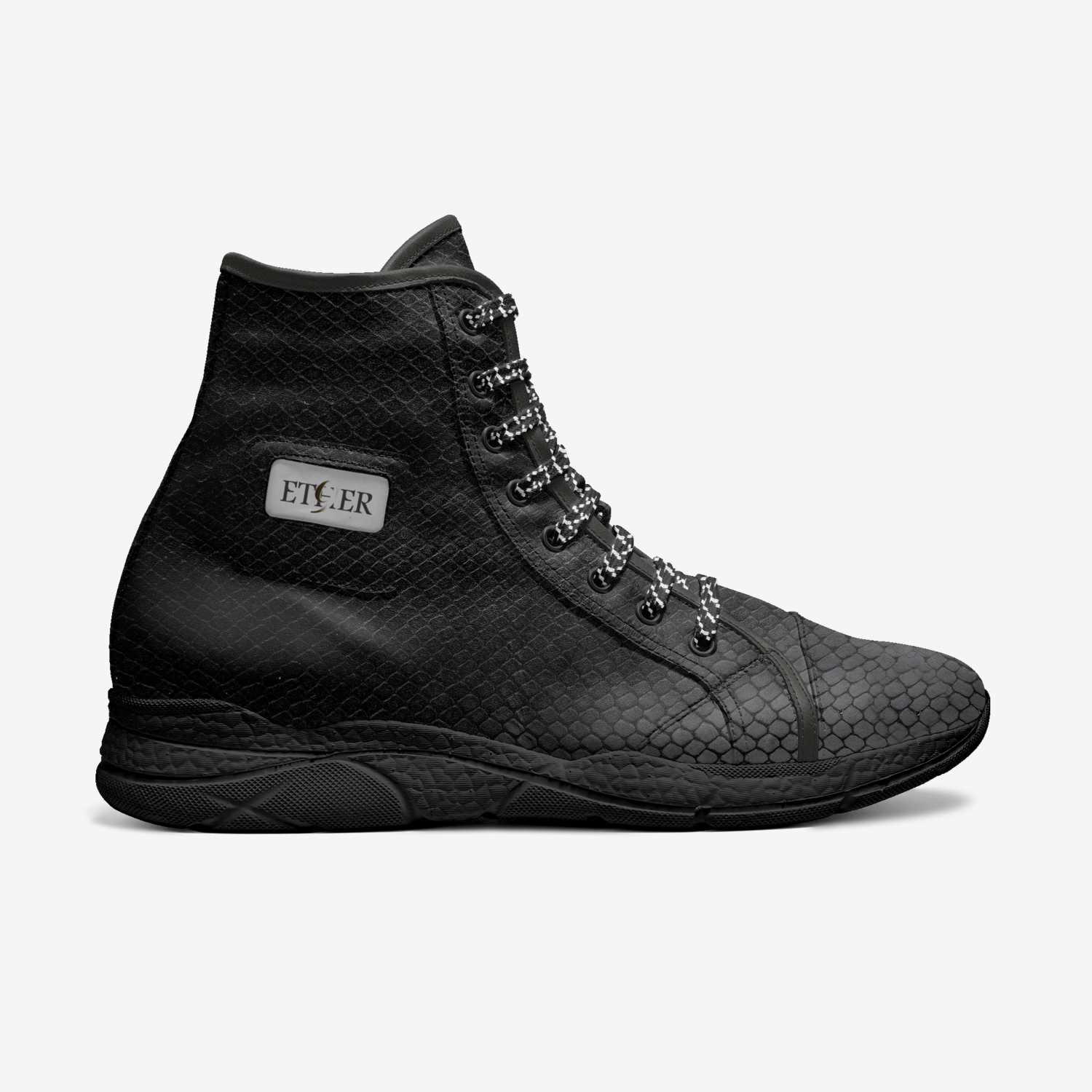 ETEHER custom made in Italy shoes by Markevious D Cole | Side view