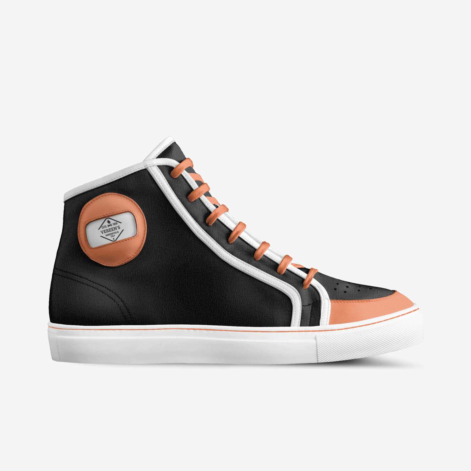 Vereen's  custom made in Italy shoes by Veronica Mcgee | Side view