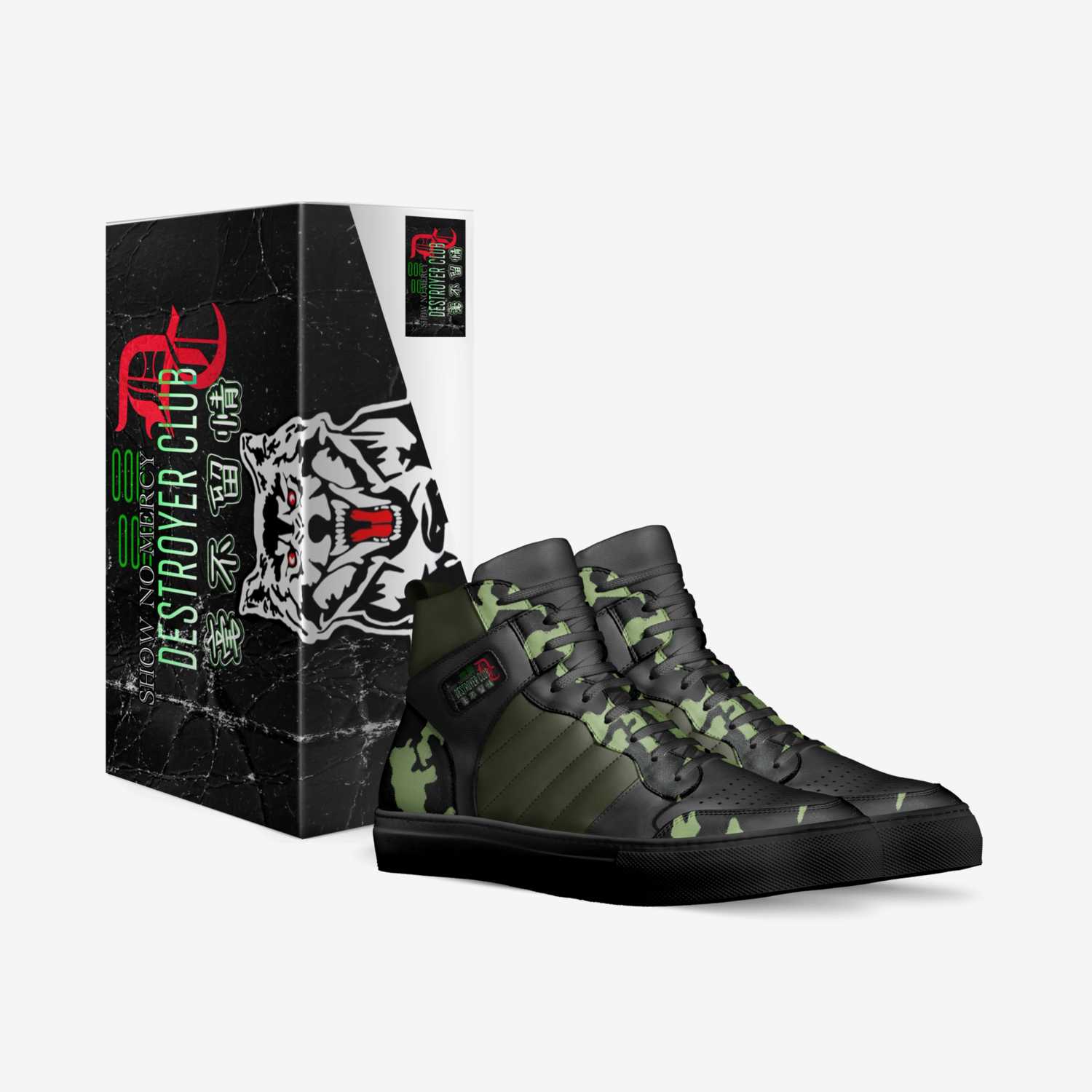 DESTROYER CLUB custom made in Italy shoes by Redstar Mafia | Box view