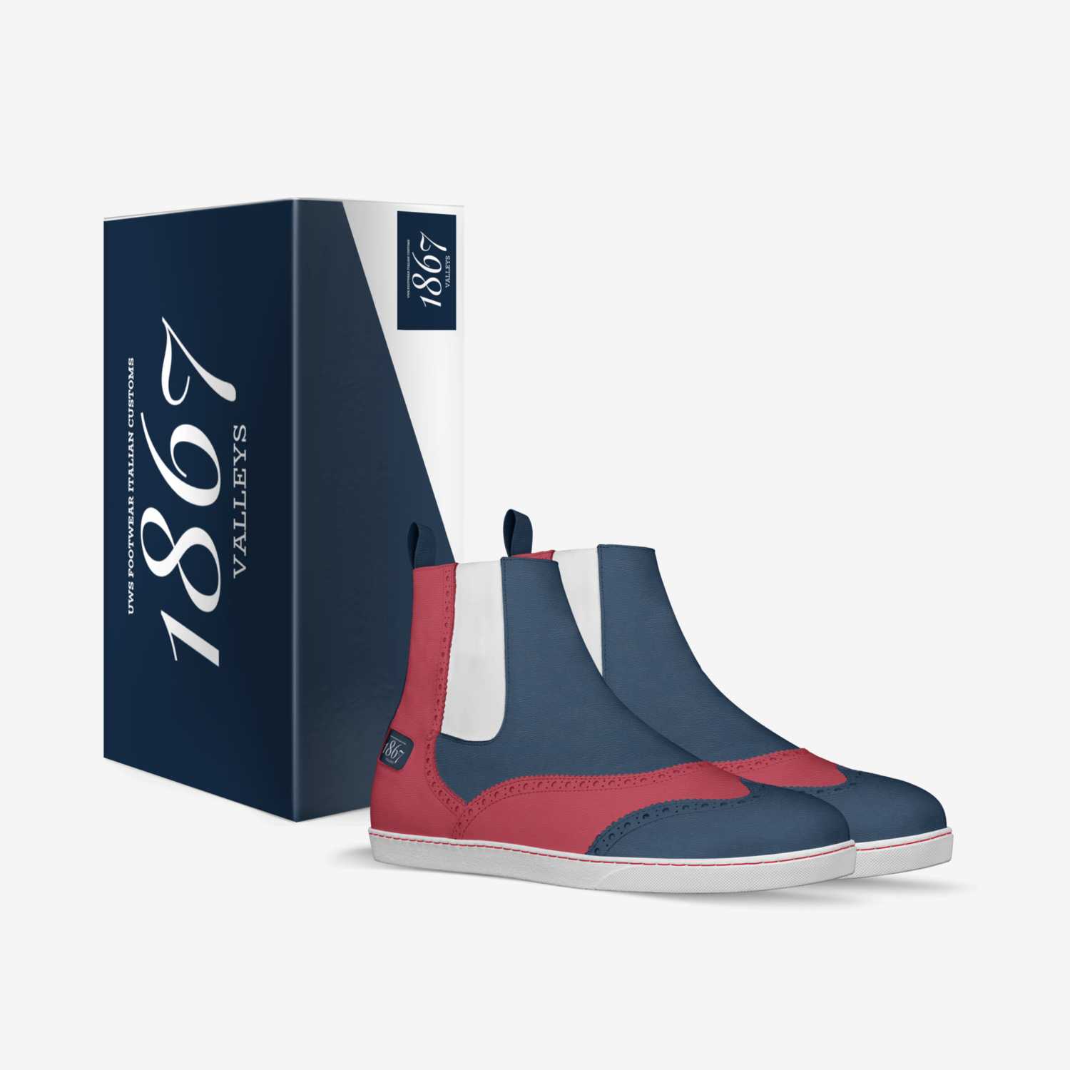 1867 Valleys custom made in Italy shoes by Urbanwallstreet Earl | Box view